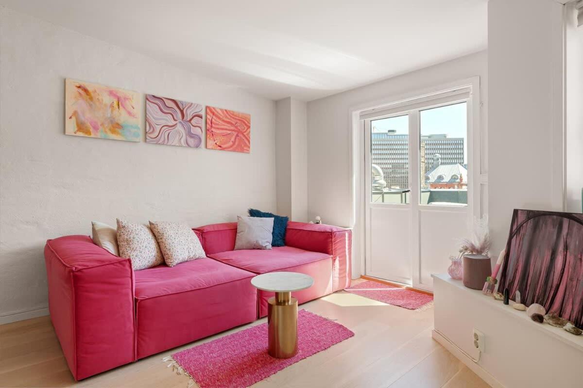 Dinbnb I 400m To Stortinget And Metro I Private Roof Terrace Vakantiehuis